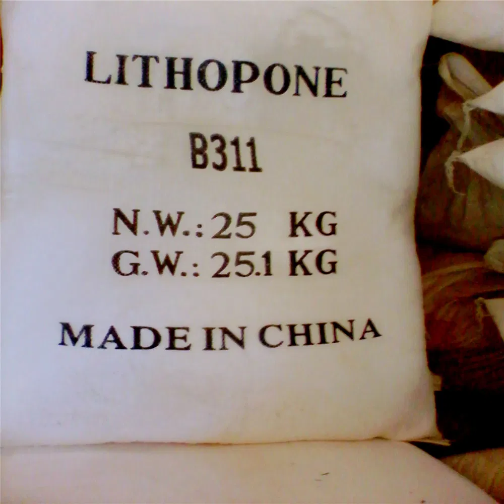 White Pigment Lithopone B311 B301 for Road Sign Making Paints